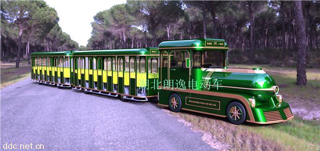  合肥朗逸电动燃油观光小火车